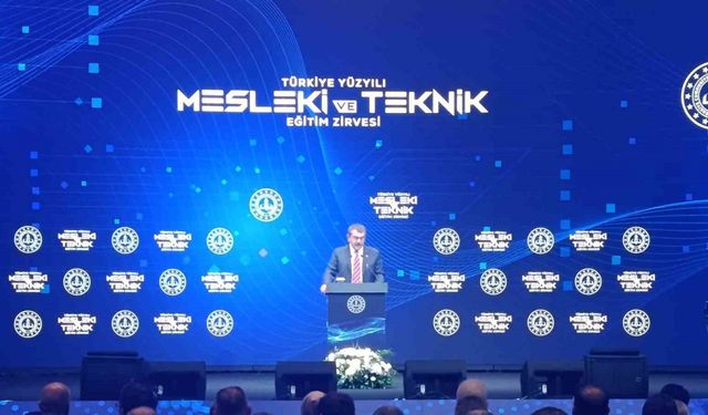 Bakan Tekin: "Meslek 5.0 bir zihniyet değişimini temsil etmektedir"