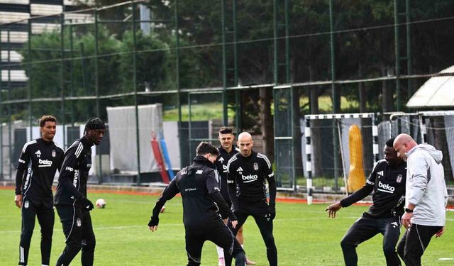 Beşiktaş, Trabzonspor maçı hazırlıklarını tamamladı
