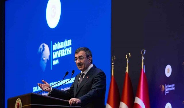 Cumhurbaşkanı Yardımcısı Yılmaz: "Türkiye bugün insani duruş ve stratejik akılla düzen kurucu aktör konumundadır"