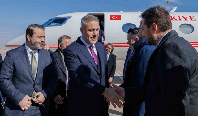 Dışişleri Bakanı Fidan, Şam’da