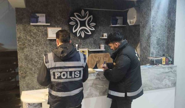 Hatay'da masaj ve spa salonlarına denetim: 4 iş yeri mühürlendi