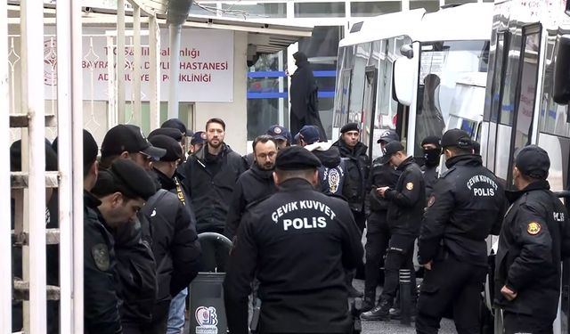 İkinci dalga "bahis, şike" operasyonunda gözaltına alınan 37 şüpheli sağlık kontrolünden geçirildi