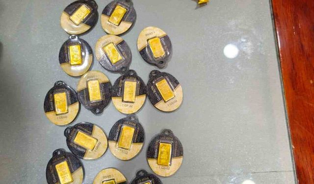 Kırşehir’de sahte altın oyununu kuyumcunun dikkati bozdu