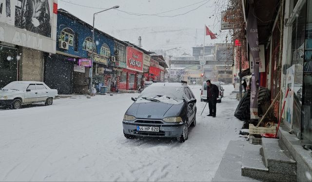 Malatya'da kar yağışı etkili oluyor