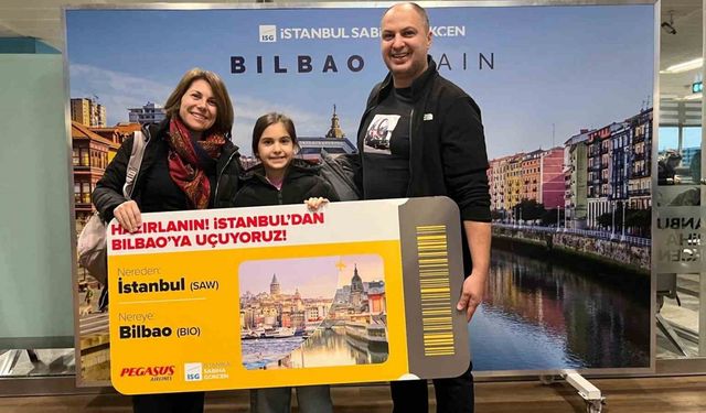 Sabiha Gökçen, Avrupa’daki büyümesini sürdürüyor: İstanbul’dan Bilbao’ya direkt uçuşlar başladı