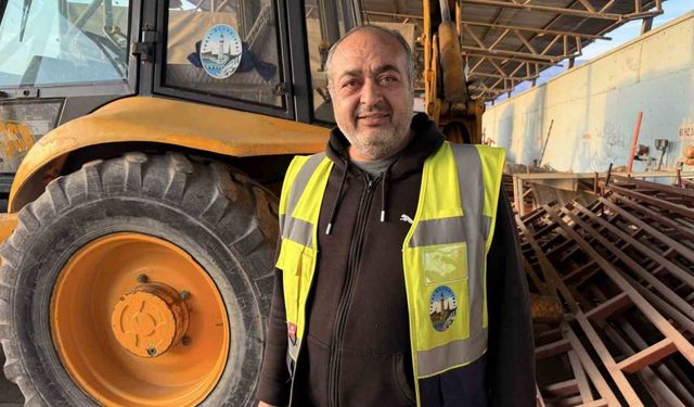 Tokat Belediye operatöründen minik operatöre jest