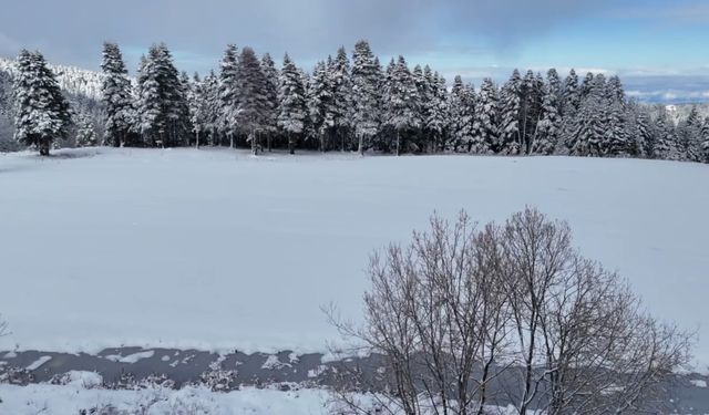 Uludağ’da kar kalınlığı 6 santimetreye geriledi
