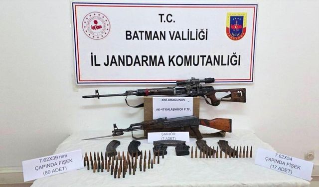 Batman'da silah kaçakçılığı operasyonunda yakalanan şüpheli tutuklandı