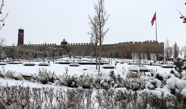 Erzurum, Kars, Ardahan ve Tunceli'de kar yağışı etkili oluyor