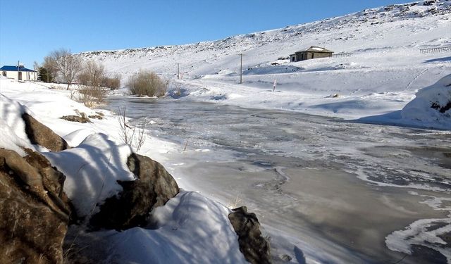 Kars ve Ardahan'da dondurucu soğuklar etkili oluyor
