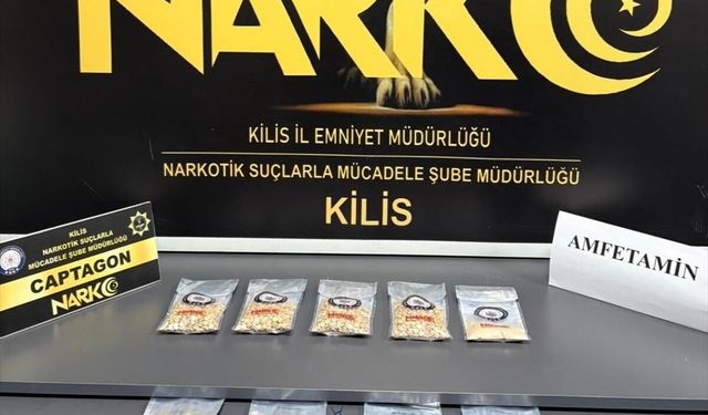 Kilis'te uyuşturucu operasyonunda yakalanan 3 şüpheli tutuklandı