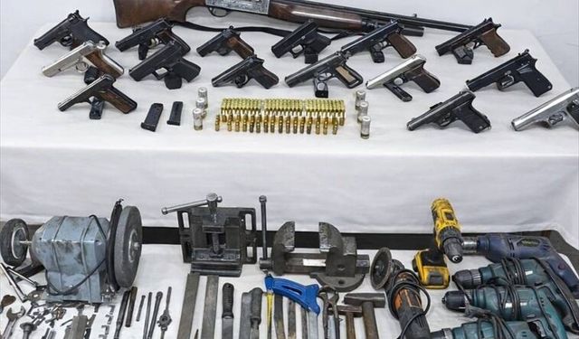 Ordu'da yasa dışı silah imalatı ve ticareti yaptığı idda edilen zanlı tutuklandı
