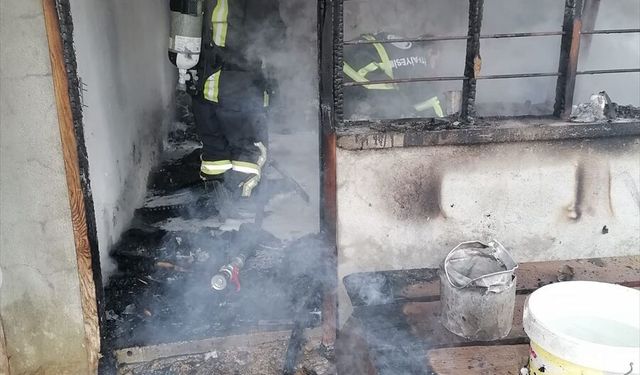 Osmaniye'de evde çıkan yangında 1 kişi öldü