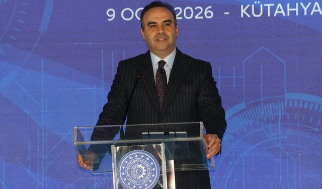 Sanayi ve Teknoloji Bakanı Kacır, Kütahya Sanayi ve Teknoloji Projeleri Açılış Töreni'nde konuştu