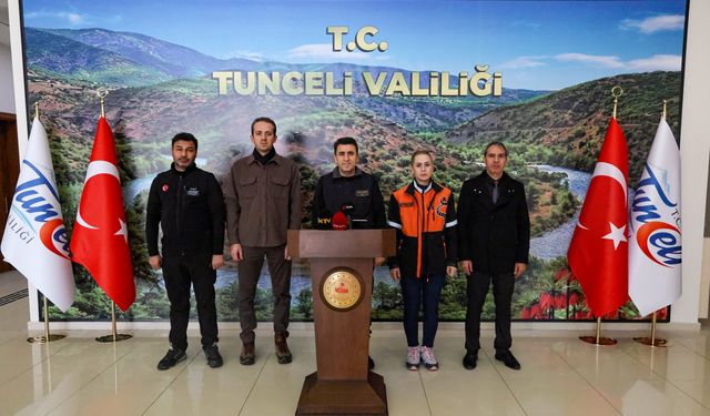 Tunceli'ye ocakta son 65 yılın en fazla karı yağdı