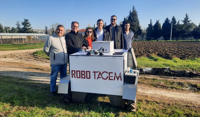 Üzüm bağlarında verim ve kaliteyi artıracak otonom robot geliştirildi