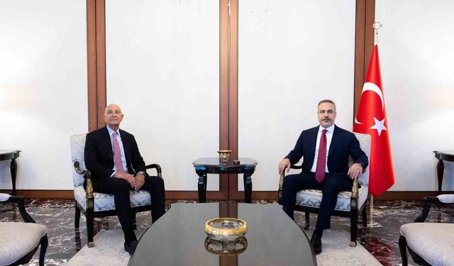 Bakan Fidan, ABD'nin Suriye Temsilcisi Barrack'ı kabul etti