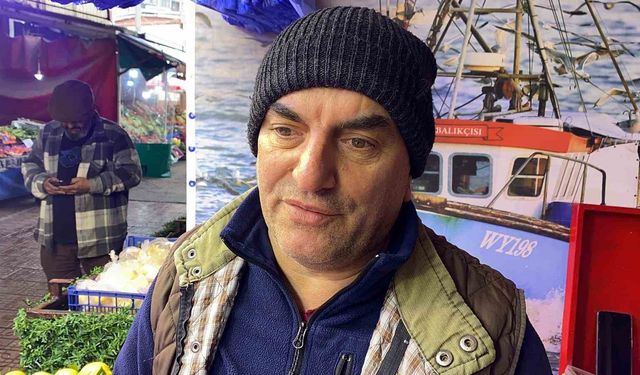 Bolu'da balık tezgahlarını fırtına vurdu