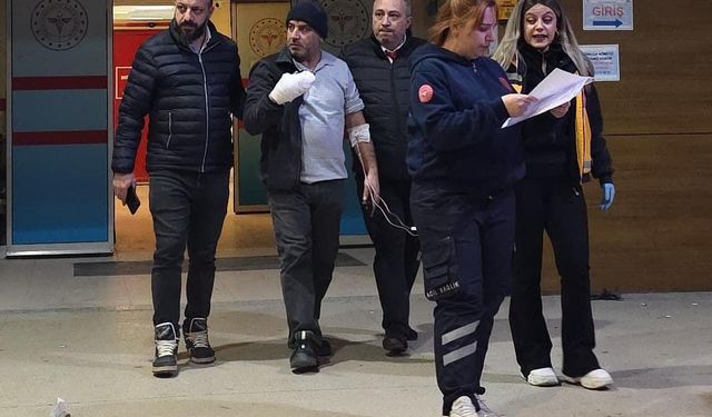 İnegöl'de elini testereye kaptıran işçinin 3 parmağı parçalandı