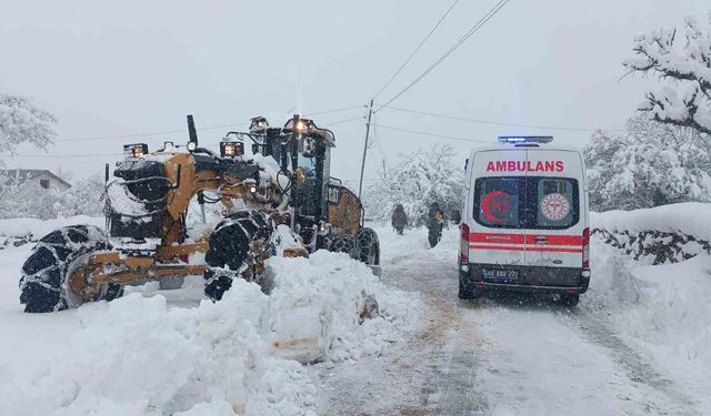 Malatya'da 136 kırsal mahalle yolu kapalı