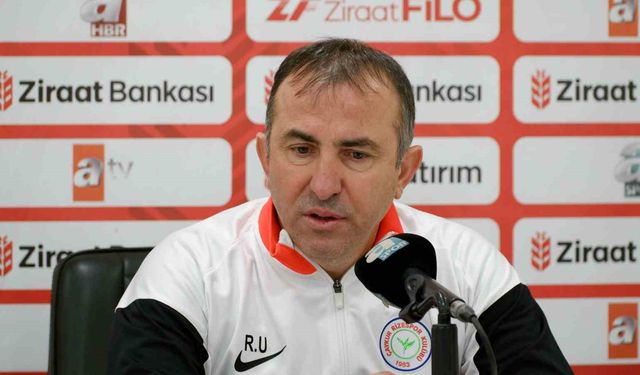 Recep Uçar: 'Önemli bir avantajı kaybettik ama şansımızı son maça kadar kovalamak istiyoruz'