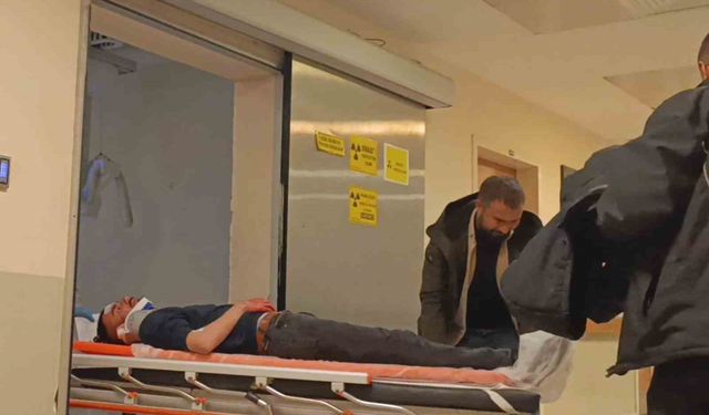 Tarlaya uçan otomobil hurdaya döndü: 1 yaralı