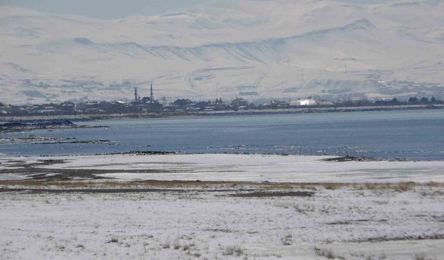 Uzmanlardan Van Gölü Havzası için uyarı: Kar yağışı aldatmasın