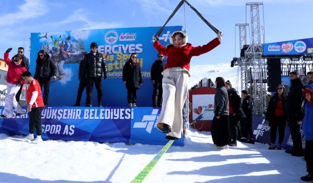 Kayseri'de 'Erciyes Kış Spor Festivali' düzenleniyor