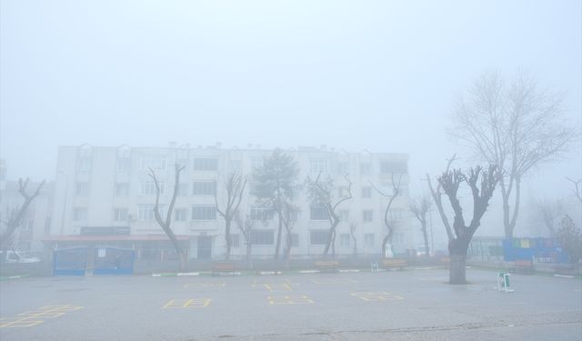 Kırklareli'nde sis etkili oldu