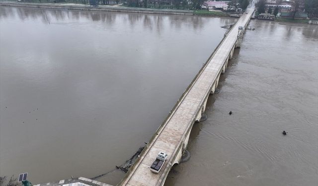Meriç Nehri'nin debisi artışa geçti
