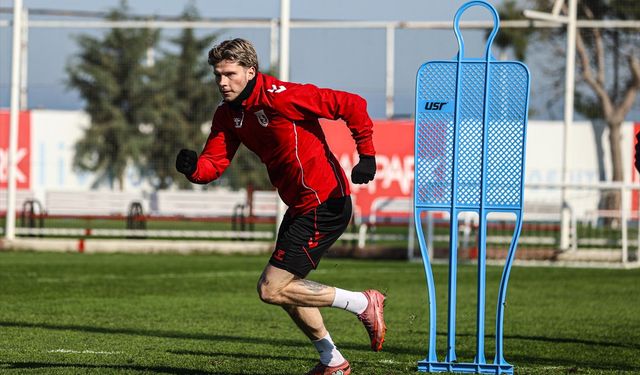 Samsunspor, Antalyaspor maçının hazırlıklarını sürdürdü