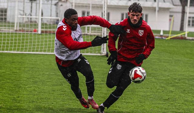 Samsunspor, Gaziantep FK maçının hazırlıklarına başladı