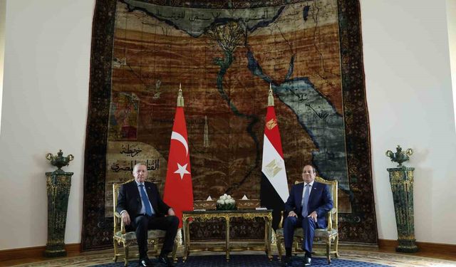 Erdoğan, Sisi ile görüştü