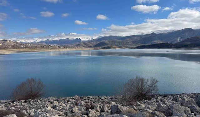 İvriz Barajı'nda su seviyesi yükseldi