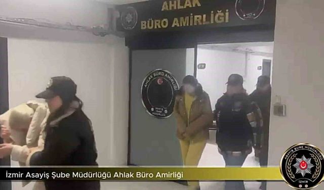 İzmir'de fuhuş operasyonu: 6 tutuklama