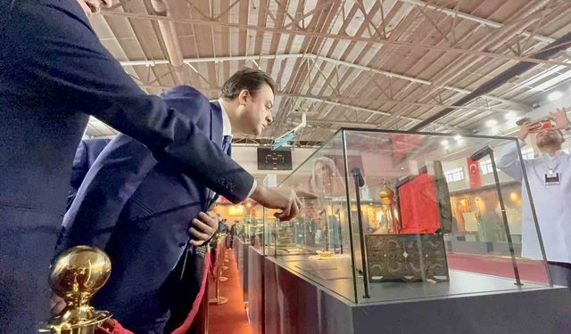 Kutsal emanetler Tokat'ta yoğun ilgi gördü