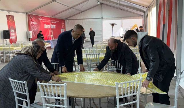 MHP'den 'Bir sofra bin bereket' temalı iftar otağı