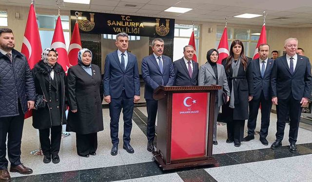 Milli Eğitim Bakanı Yusuf Tekin Şanlıurfa'da