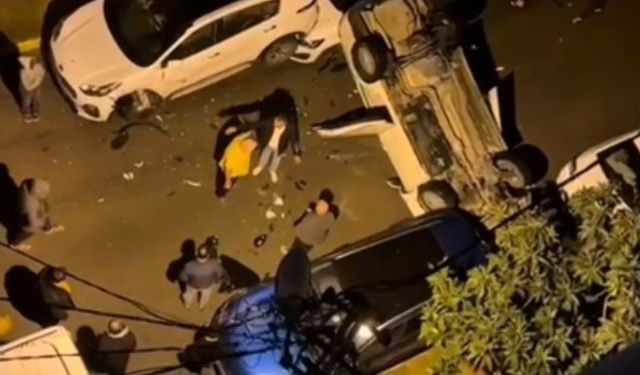 Pendik'te kazaya karışan alkollü sürücünün savunması pes dedirtti: 'Yerler kaygan, kış lastiğim de var'