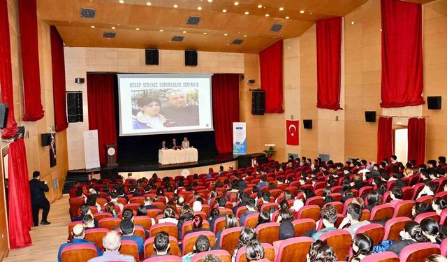 Silifke'de öğrenciler IBAN dolandırıcılığına karşı bilgilendirildi