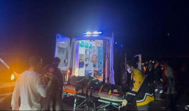 Tekirdağ'da feci kaza: 5 yaralı