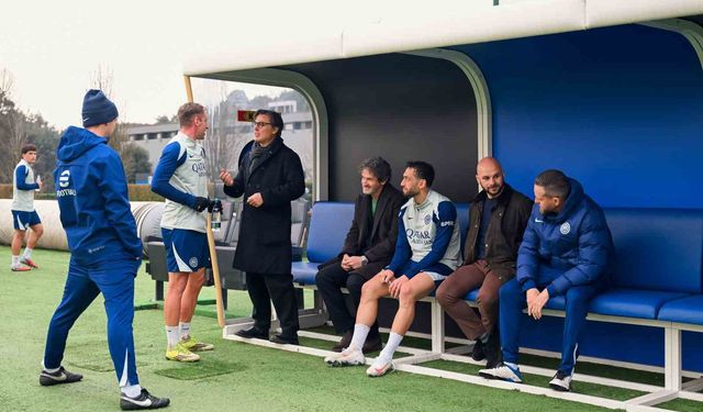 Vincenzo Montella, İtalyan ekibi Inter'in konuğu oldu