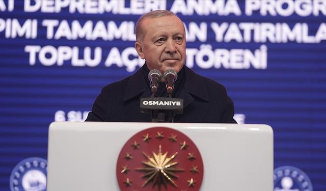Cumhurbaşkanı Erdoğan: Sadece 3 yıl gibi kısa sürede şehirlerimizi imar ve ihya ettik