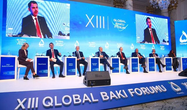 Bakan Kurum, '13. Küresel Bakü Forumu'nda Türkiye'nin COP31 vizyonunu anlattı