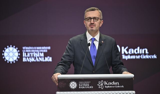 Cumhurbaşkanlığı İletişim Başkanı Duran, Kadın, Toplum ve Gelecek Paneli'nde konuştu: