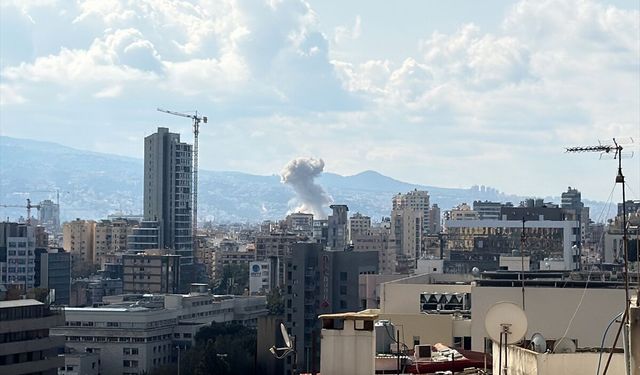 İsrail, Lübnan'ın başkenti Beyrut'a yeni hava saldırıları düzenledi