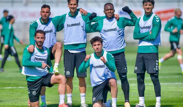 Konyaspor, Samsunspor maçının hazırlıklarını sürdürdü