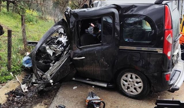 Ordu'da trafik kazasında 2 kişi öldü, 2 kişi yaralandı