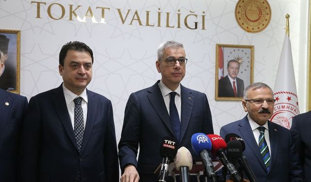 Sağlık Bakanı Memişoğlu, Tokat'ta konuştu: