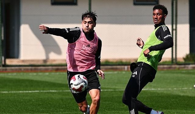 Beşiktaş'ta Fenerbahçe derbisinin hazırlıkları başladı